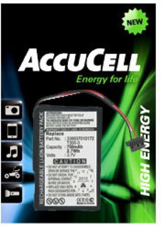 AccuCell Akku MITAC Mio Moov 400, Moov 405, 3389370172