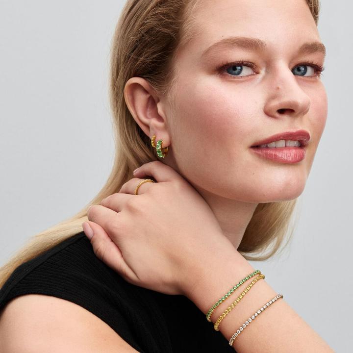 Produktbild Pandora Funkelndes Grünes Tennisarmband