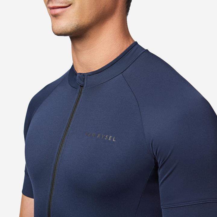 Actual product image Van rysel Radtrikot kurzarm Regular Sommer Rennrad Discover Herren blau (L)