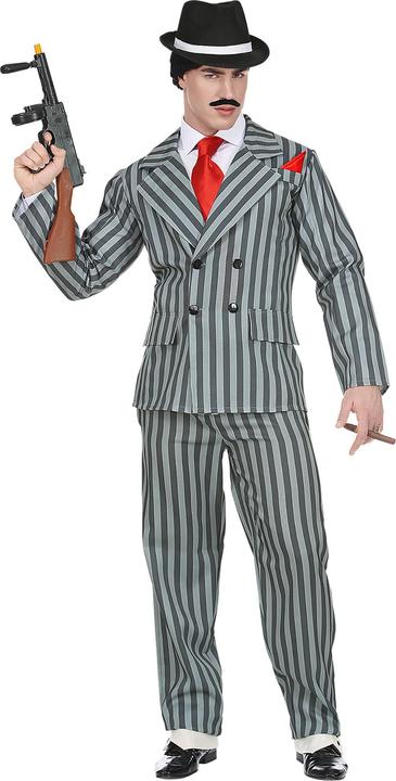 Widmann Costume de patron de gangster des années 20 (S, M, L, XL)