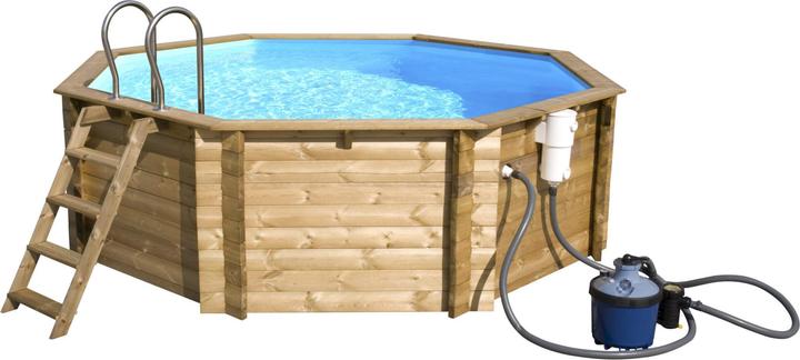 Actual product image Procopi Holzpool TROPIC 505 HT:120
