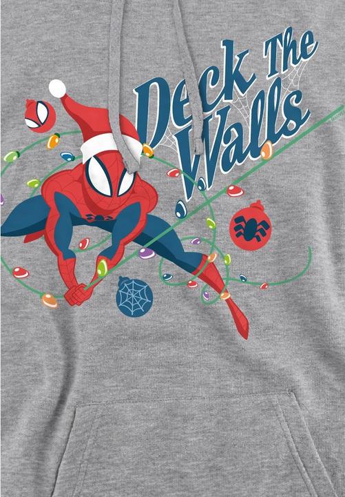 Actual product image Spiderman Mens Deck The Walls Hoodie (XXL)