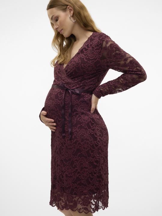 Actual product image Mamalicious Mlmivana Tess Ls Jrs Abk Dress 2f (S)