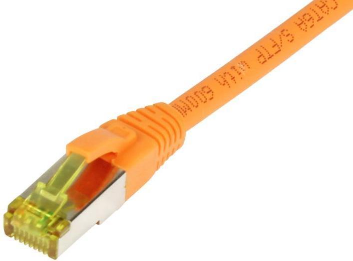 Immagine prodotto Synergy 21 Cavo patch RJ45, CAT6A 500Mhz, 7,5m, arancione, S-STP(S/FTP), TPE/LSZH(Ultraflex), AWG26, conCat.7 (S/FTP, CAT6a, 7.50 m)