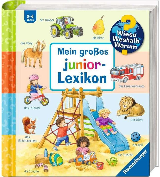 Immagine prodotto Ravensburger Wieso? Weshalb? Warum? Mein grosses junior-Lexikon (Tedesco, Patricia Uomo, Ursula Weller, 2023)