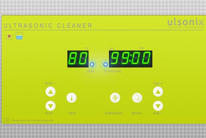Produktbild Ulsonix Ultraschallgerät Degas Ultraschall Reiniger Ultraschallreiniger 30 l 600 W (40 kHz, 30000 ml)