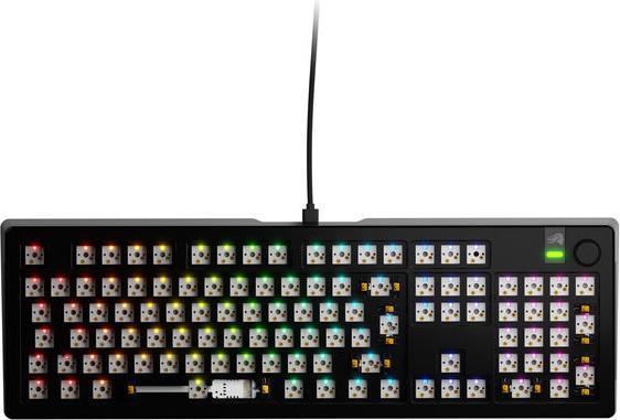 Image du produit Glorious Clavier de jeu GMMK 3 Pro 100 % personnalisé - Barebone, disposition ISO, noir (DE, Filaire)
