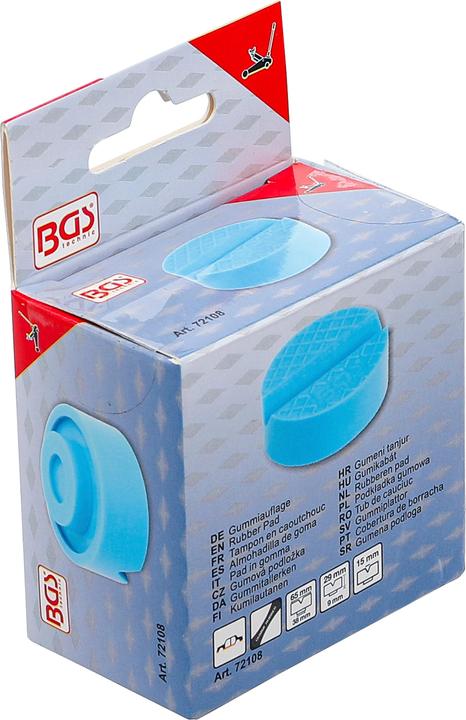 Immagine prodotto BGS Gummiauflage | für Wagenheber | 65 x 38 mm