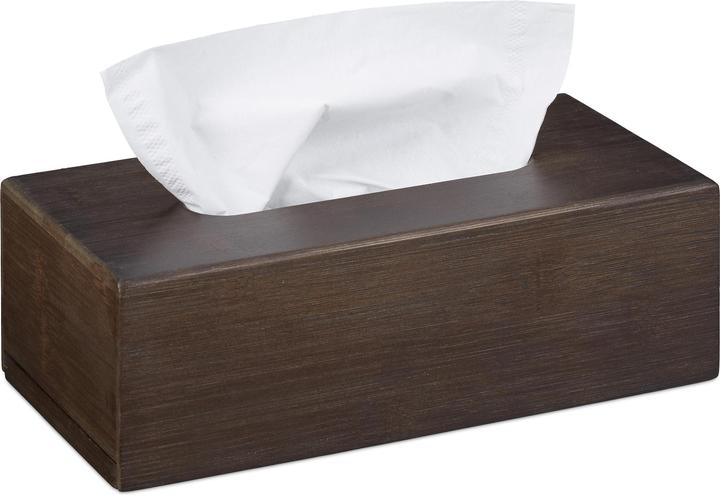 Actual product image Relaxdays Cosmetic tissue box