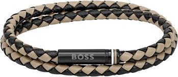 Produktbild Hugo Boss Modern leather double bracelet 1580495 - Length: 19 cm (19 cm)