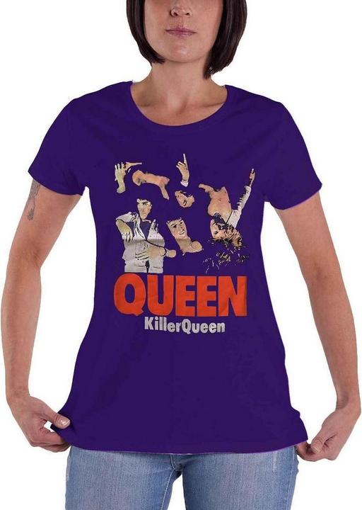 Image du produit Queen Womens/Ladies Killer Cotton T-shirt (L)