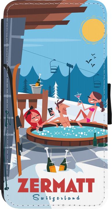 Immagine prodotto PhoneLook Cover Portafoglio nero Zermatt Mountain Jacuzzi (Apple iPhone XR)