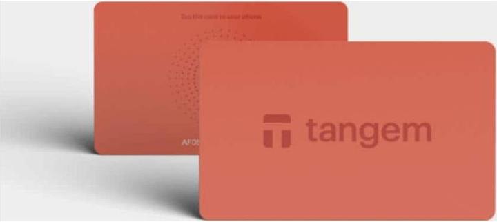 Actual product image Tangem 2.0 - 3 Card Set - Vivid (Bitcoin, Others)