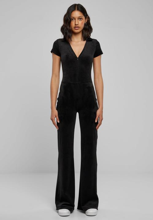 Actual product image Urban Classics Ladies Velvet Jumpsuit (4XL)