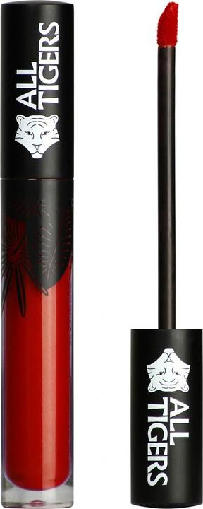 Produktbild All Tigers Liquid Lipstick matt vegan und natürlich (Bordeaux-Rot)