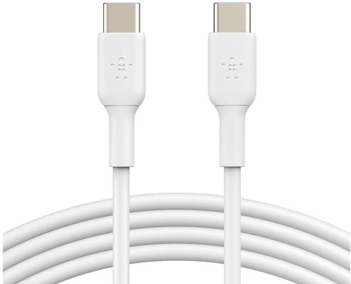 Produktbild Belkin USB-C to USB-C PVC White 1m Twin Pack (1 m, USB 2.0)