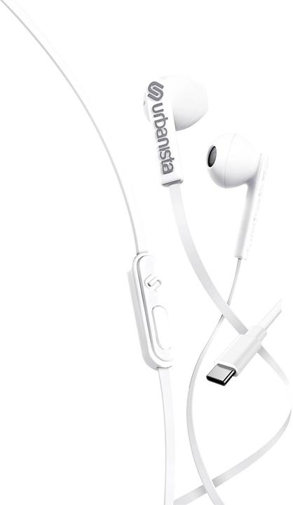 Immagine prodotto Urbanista Auricolari cablati, auricolari USB C senza grovigli che gestiscono le chiamate con microfono, USB (ANC, Cablato)