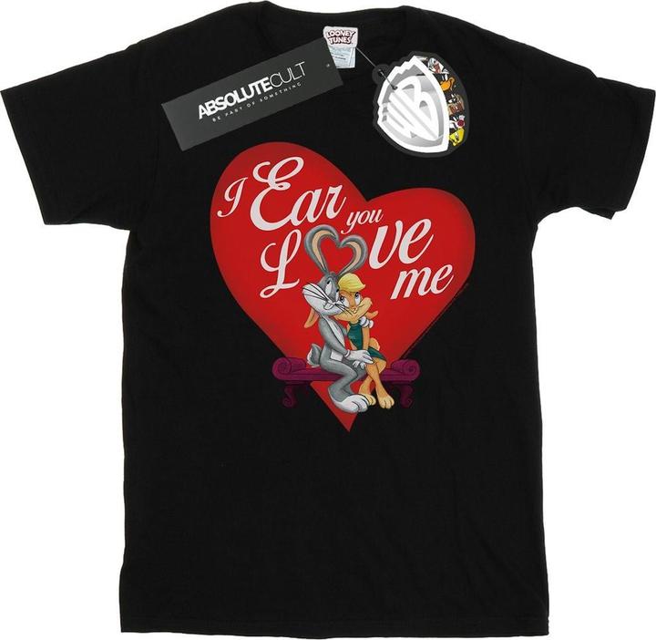 Immagine prodotto Looney Tunes Bugs Bunny And Lola Valentine's Day Love Me Maglietta Uomo (3XL)