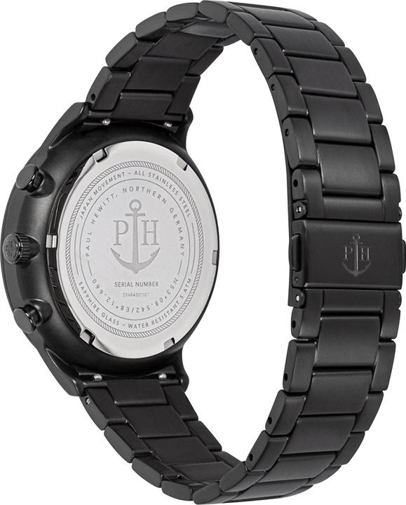 Produktbild Paul Hewitt Chrono Black (Chronograph, 42 mm)