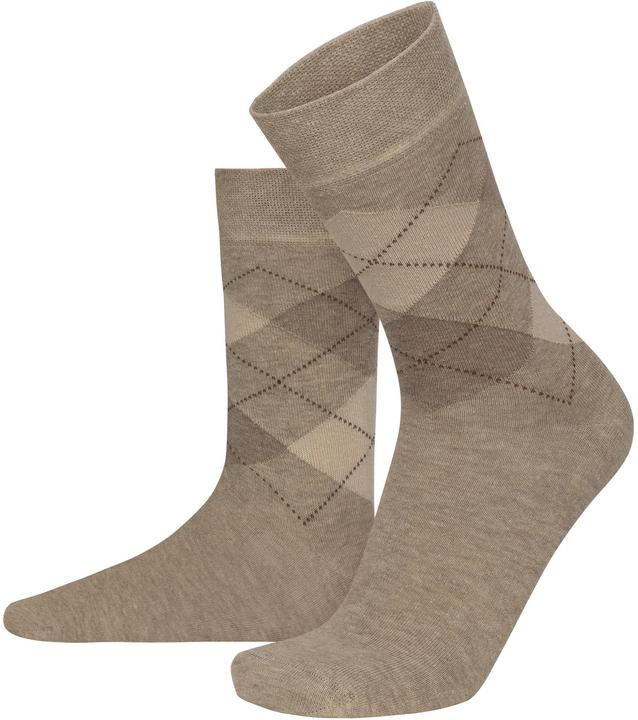 Immagine prodotto Normani 6 paia di calzini da uomo Camel - 701 (confezione da 6, 43 - 46)