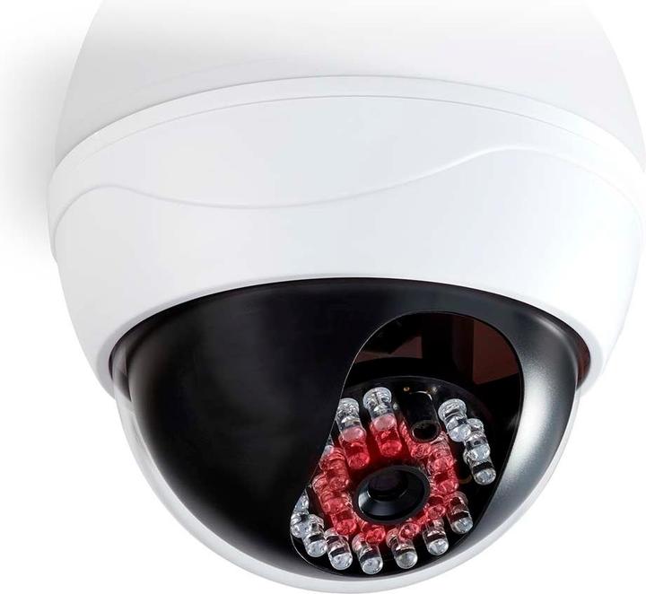 Nedis DUMCD20WT Dummy-Überwachungskamera Dome IP44 Weiss