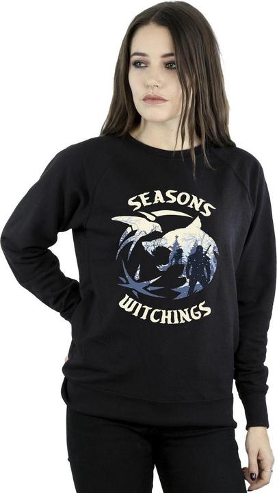 Produktbild Netflix The Witcher Christmas Wolf Sweatshirt (L)