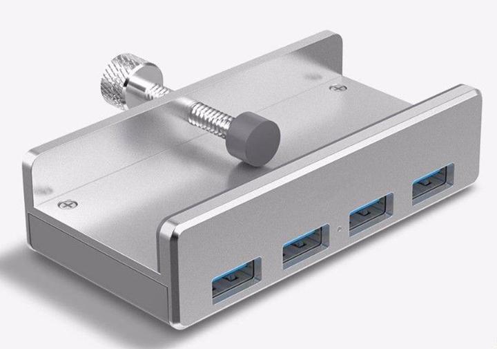 Actual product image Allnet USB 3.0 4 Port Clip Hub (USB-C, 4 Ports)