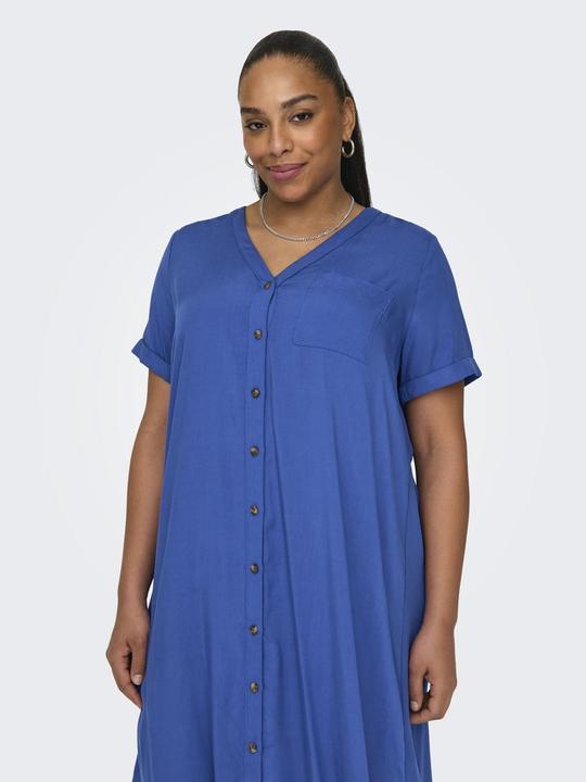 Actual product image Only Loose cut curvy blouse dress Shirt blouse dress (46)