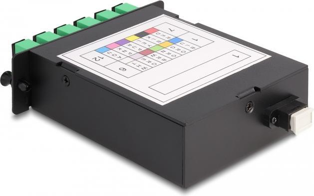 Immagine prodotto Delock FO HD (High Density) cassetta MPO maschio a 12 x SC Simplex femmina, 12 fibre, monomodale, pola... (S/UTP, CAT6, 0.13 m)