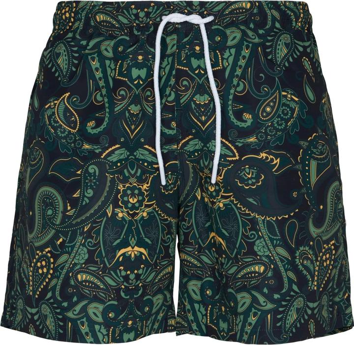Urban Classics Paisley Swim Shorts
