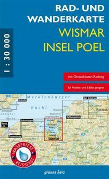 Immagine prodotto Mappa ciclistica ed escursionistica Wismar, Isola di Poel