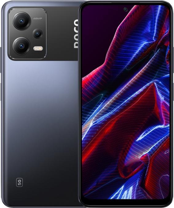 Xiaomi Poco X5 (256 GB, Black, 6.67", Hybrid Dual SIM, 48 Mpx, 5G)