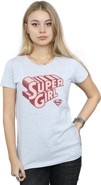 Immagine prodotto Supergirl Retro Logo Maglietta Donna (S)