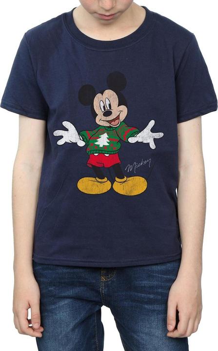 Image du produit Disney - T-shirt MICKEY MOUSE CHRISTMAS JUMPER - Garçon (140, 146)
