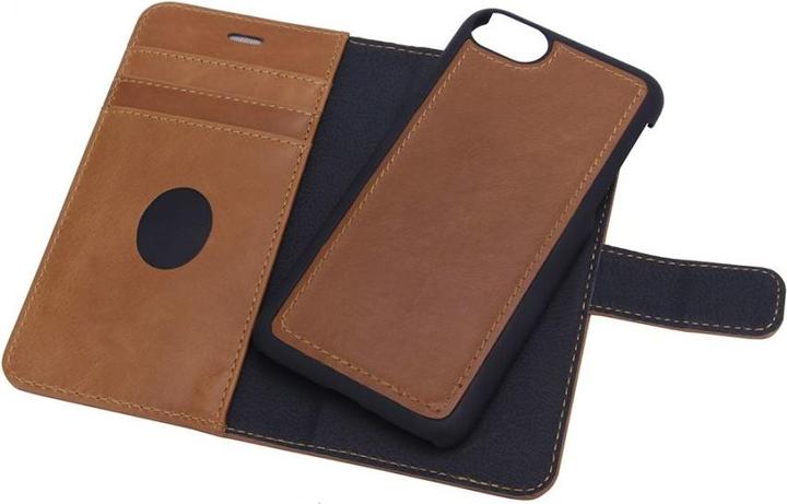 Produktbild Radicover Exclusive 2-in-1 Handy-Schutzhülle 11,9 cm (4.7 Zoll) Folio Braun (Apple iPhone 6)