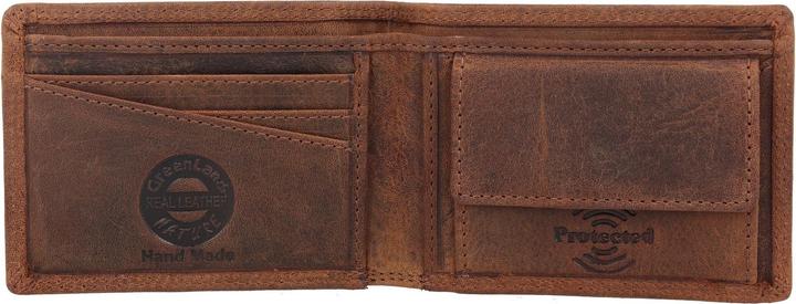 Image du produit Greenland Nature Montenegro Porte-monnaie RFID en cuir 10,5 cm