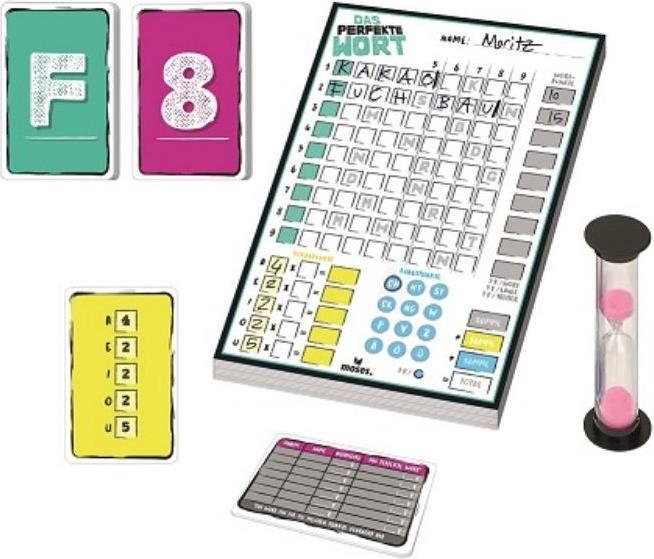 Actual product image MOS90366 - The perfect word, quiz game, 1-6 players, ages 12+ (DE edition) (German)