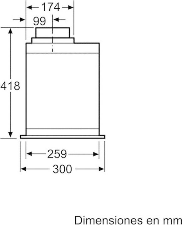 Image du produit Balay 3BF859XP (Hotte à tiroir)