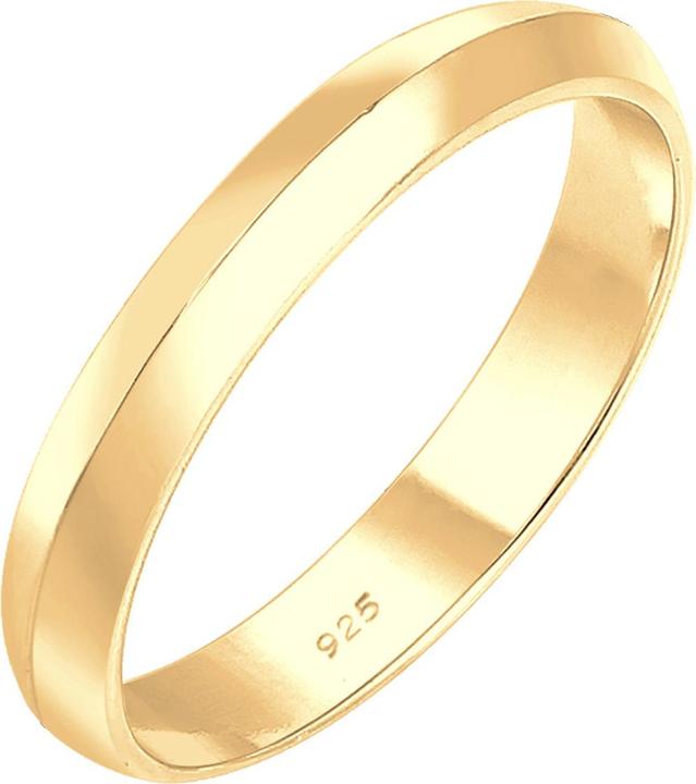 Produktbild Elli Ring Paaring Basic Trend Stapelring 925 Silber (62, 925 Silber)