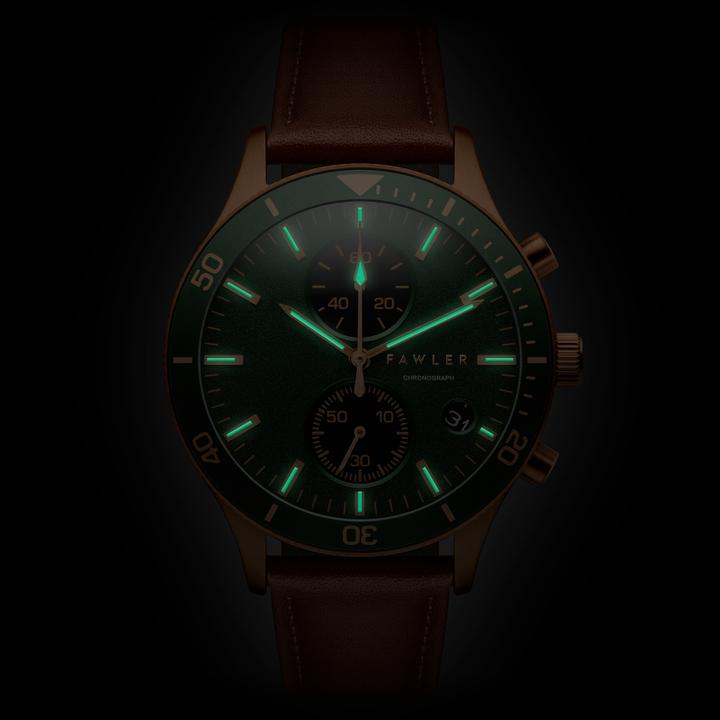 Actual product image Fawler Aeris (Chronograph, 42 mm)