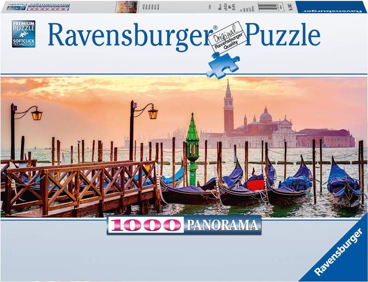 Actual product image Ravensburger Gondolas in Venice (1000 pieces)