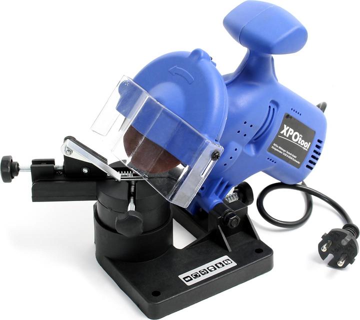 Produktbild XPOtool Kettensägen Schärfgerät 220W 7500U/min Kettenschärfgerät Ketten Schärfer (Sägeblattschärfer, 220 W)