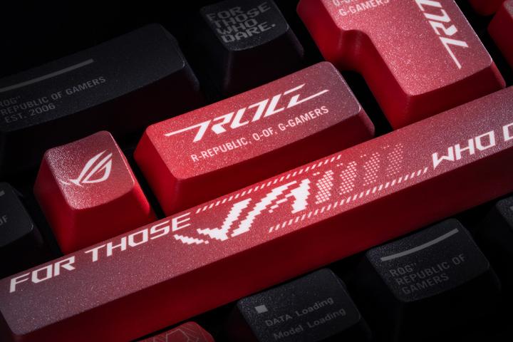 Actual product image ASUS Keyboard accessories ROG DYE-SUB Keycap