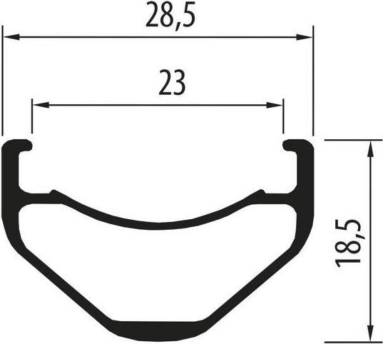 Actual product image Novatec Diablo Disc wheelset 27.5" 10s (Wheelset, 27.5")