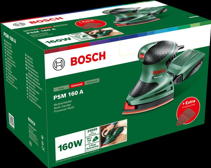 Actual product image Bosch Home & Garden Psm 160 A (Multi sanders, 160 W)