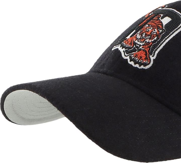 Actual product image 47 Brand Curved Strapback Cap - MELTON Detroit Tigers Retro