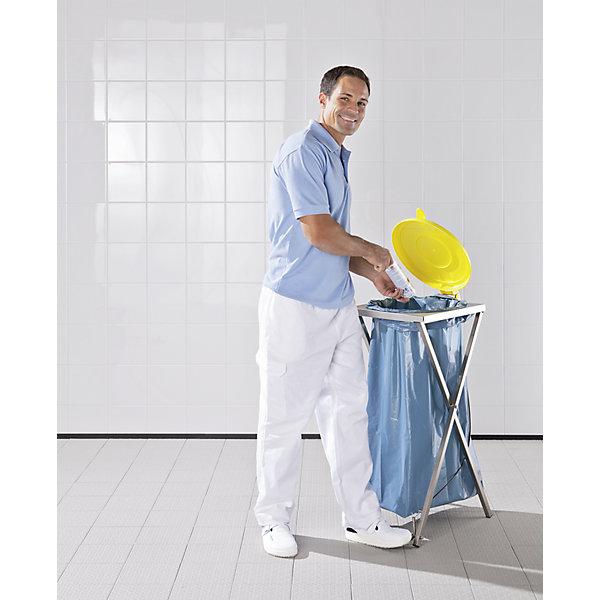 Produktbild kaiserkraft Hygiene-Abfallsackhalter aus Edelstahl (120 l)