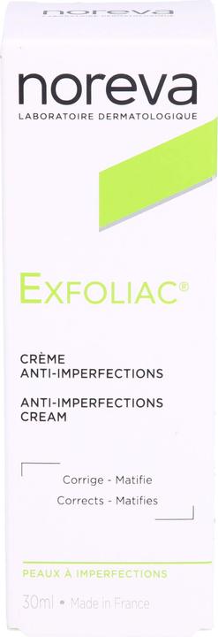 Image du produit Noreva Exfoliac crème contre les impuretés de la peau, 30 ml de crème (30 ml)