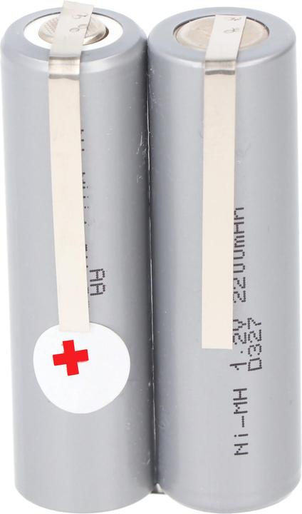 Image du produit AccuCell Batterie adaptée à diverses tondeuses à cheveux (1 pcs, 2000 mAh)