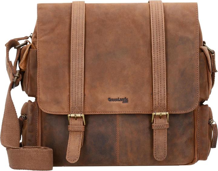 Produktbild Greenland Nature Montenegro Messenger Leder 31 cm Laptopfach (11 l)
